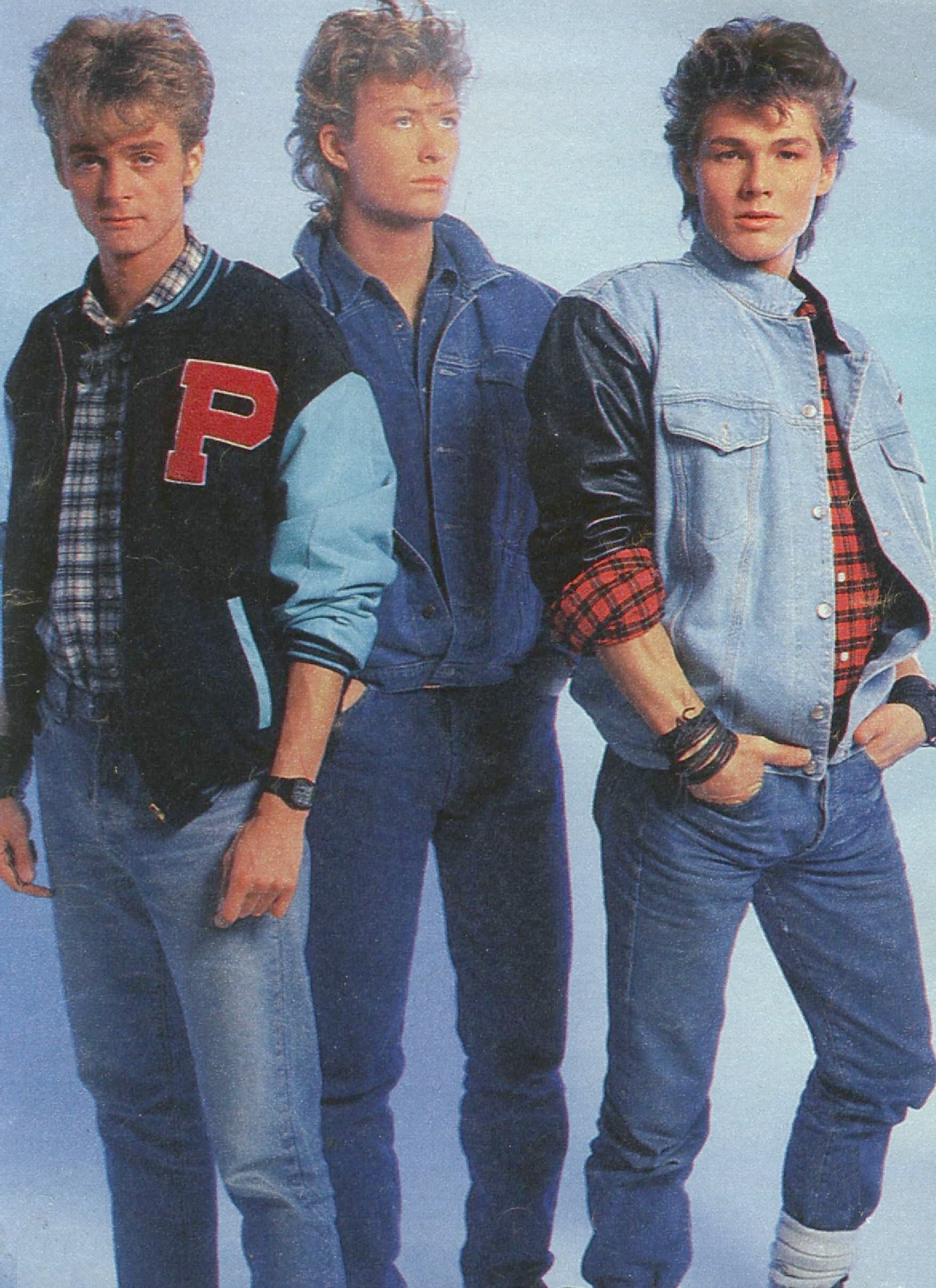 Image result for ‘80s fashion jean men