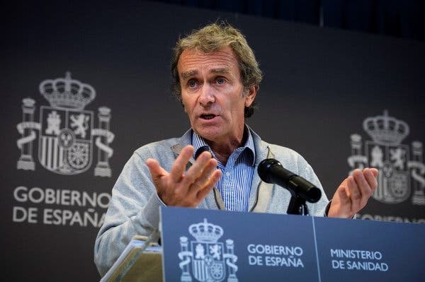 Dr. Fernando Simón, the director of Spain’s health emergency center, himself became infected with the coronavirus.