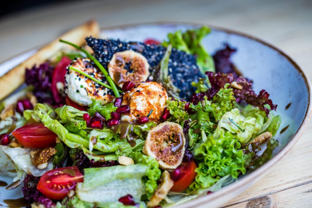 Goatcheese-salad